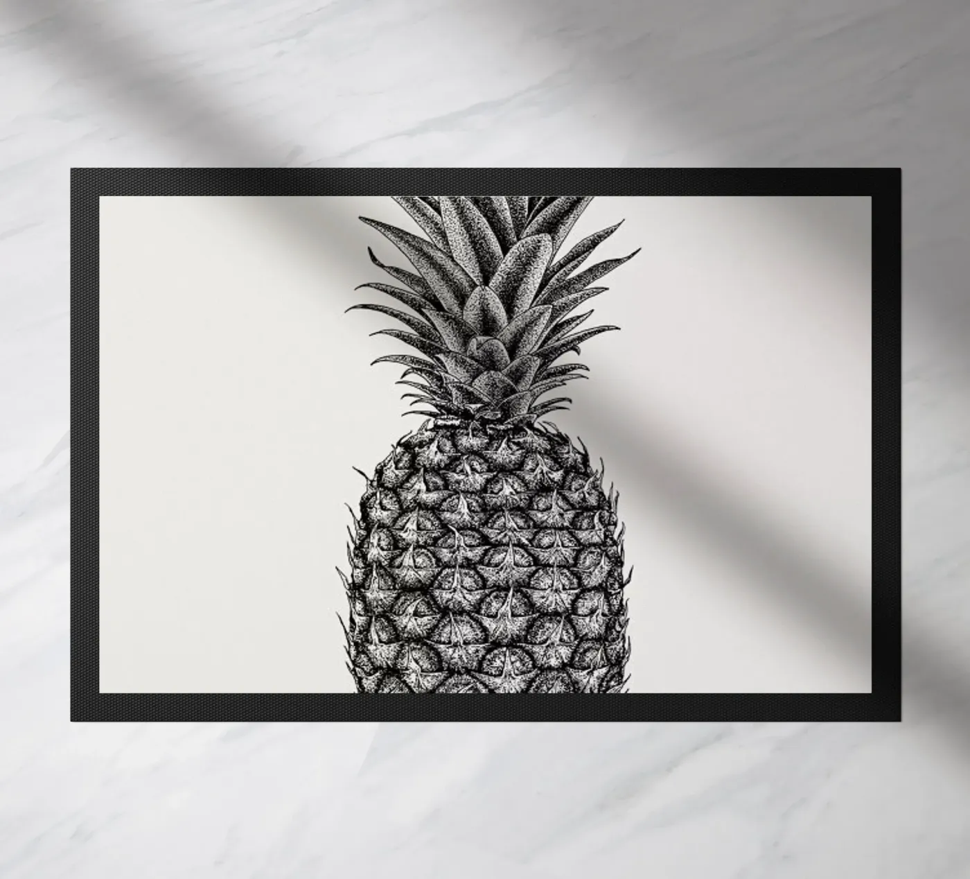 Pineapple Fußmatte von Flora & Fauna