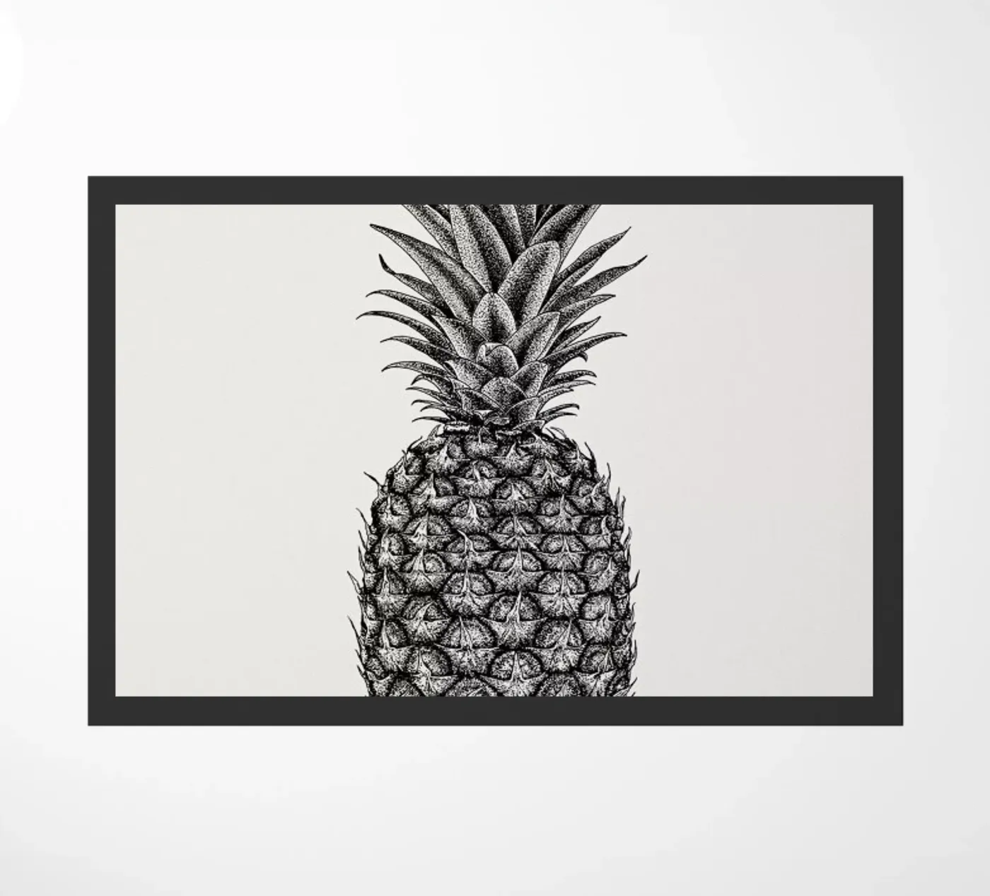 Pineapple Fußmatte von Flora & Fauna
