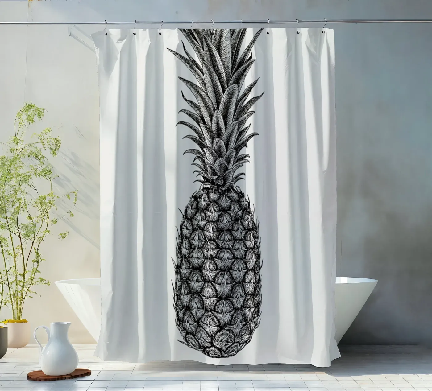 Pineapple Duschvorhang von Flora & Fauna