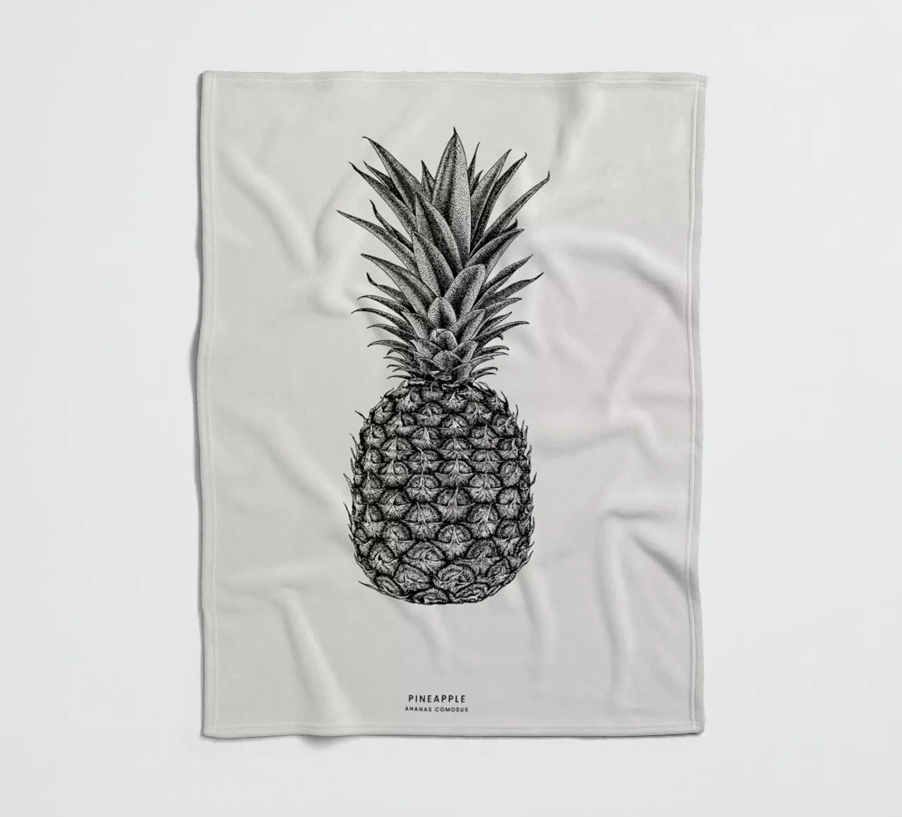 Pineapple Fleecedecke von Flora & Fauna
