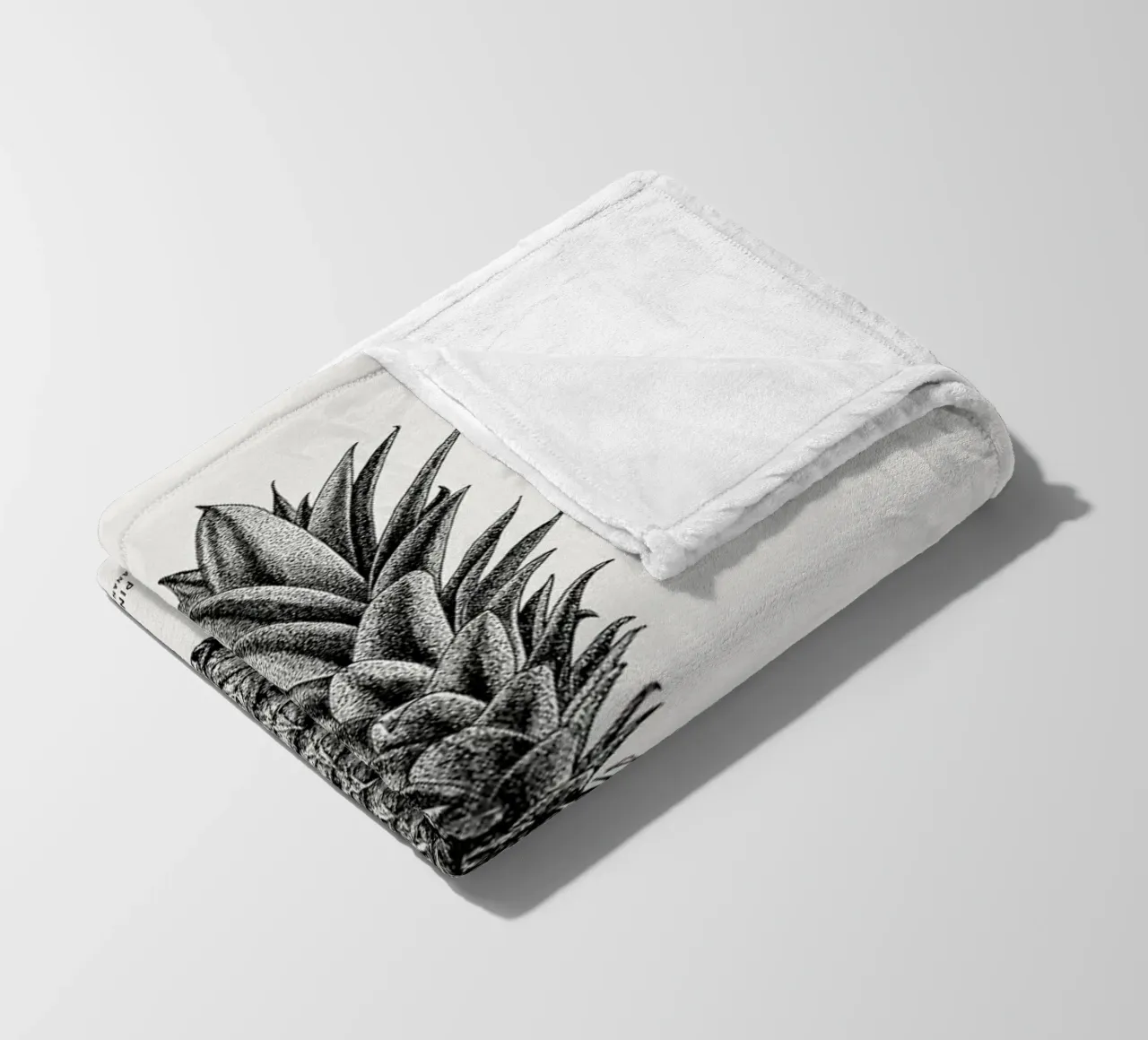 Pineapple Fleecedecke von Flora & Fauna