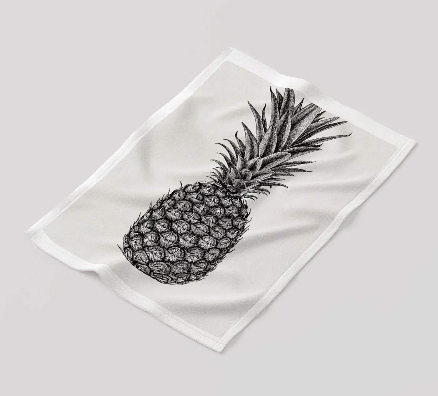 Pineapple fleecedeken van Flora & Fauna