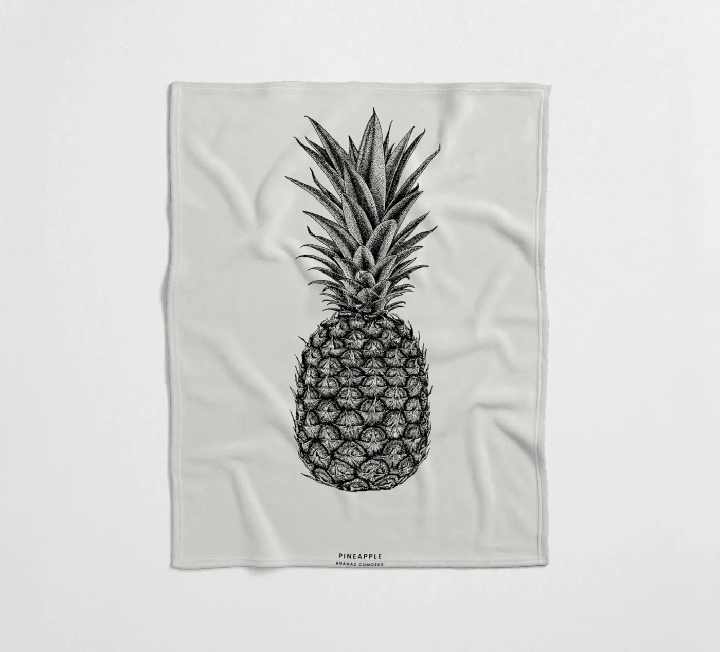 Pineapple fleecedeken van Flora & Fauna