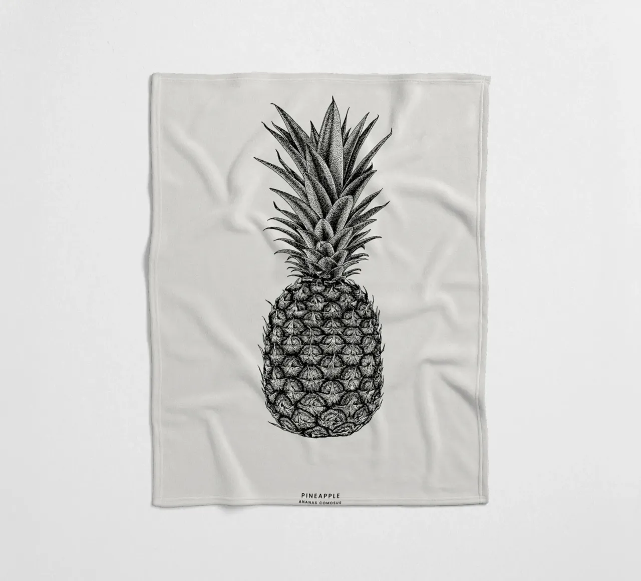 Pineapple Fleecedecke von Flora & Fauna