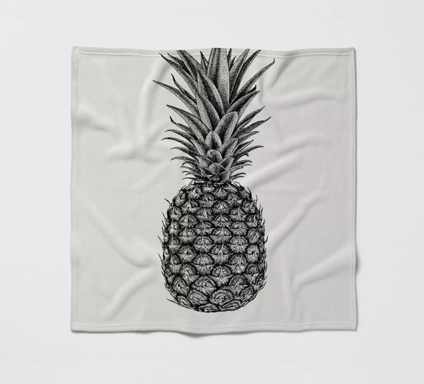 Pineapple fleecedeken van Flora & Fauna
