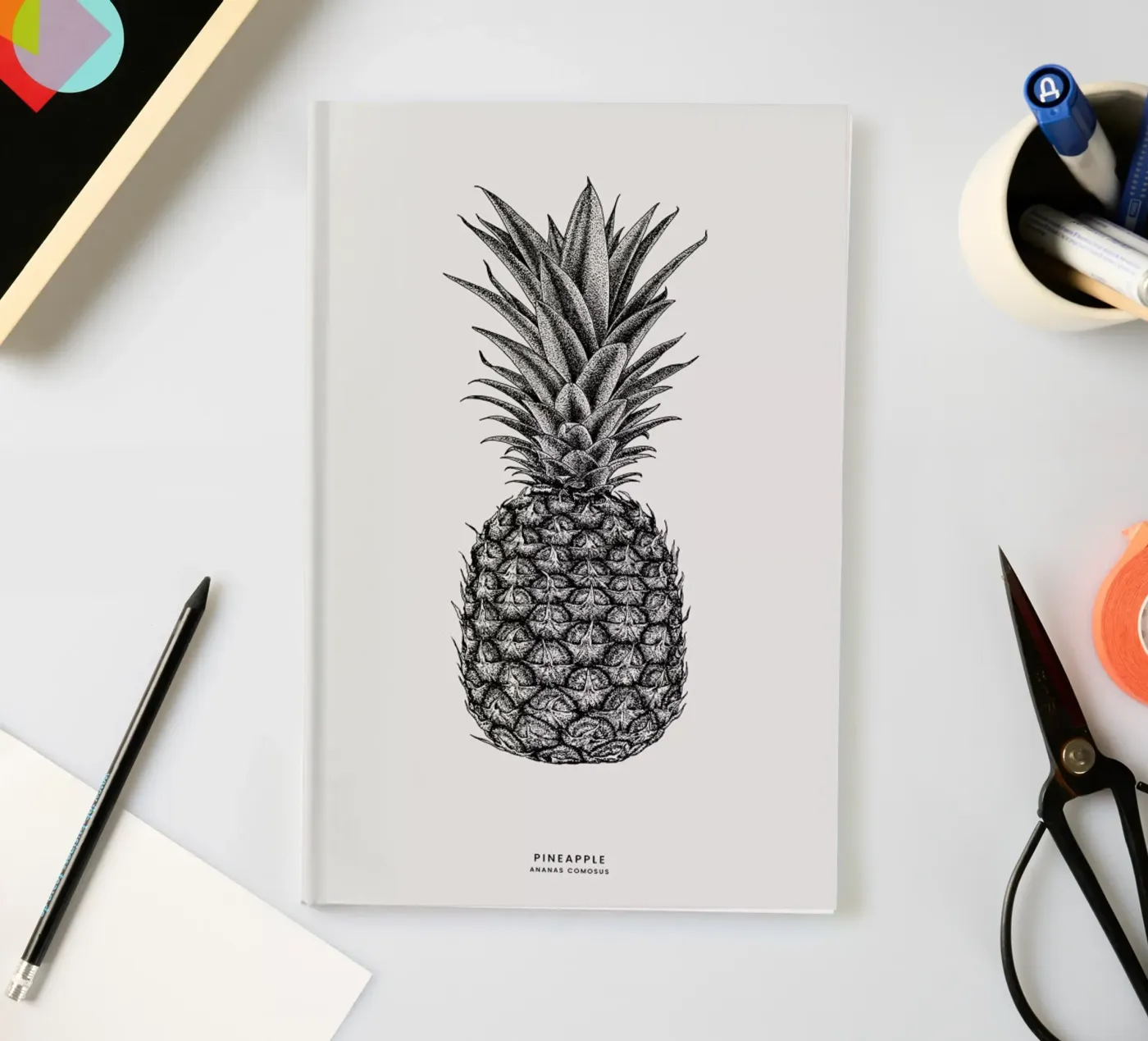 Pineapple Notizbuch von Flora & Fauna