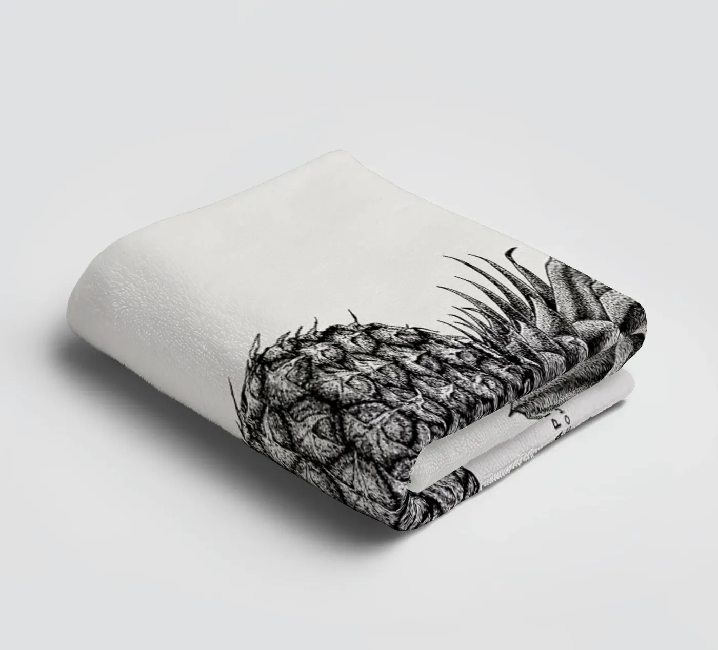 Pineapple towel by Flora & Fauna