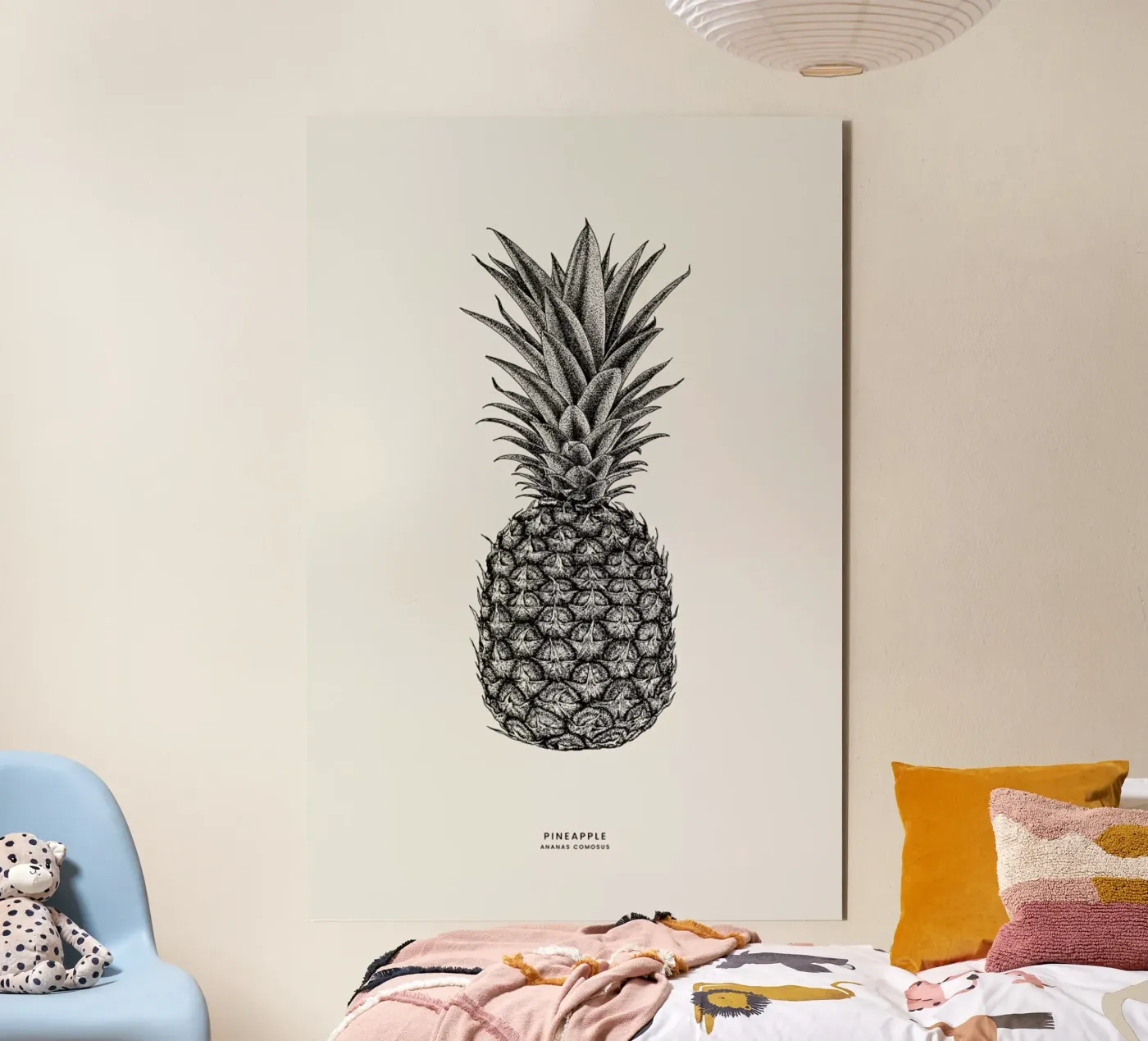 Pineapple forex-plaat van Flora & Fauna