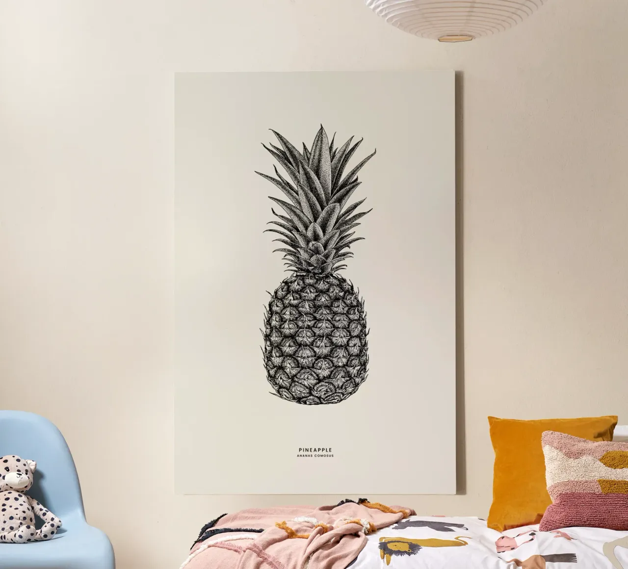 Pineapple canvas by Flora & Fauna