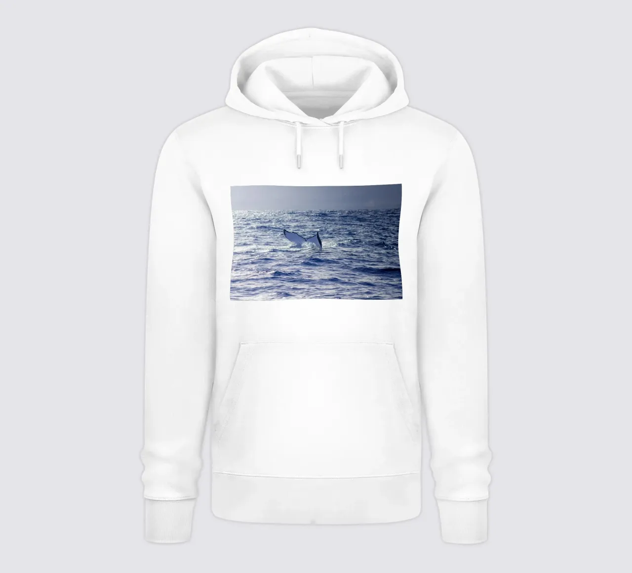 L'immersione delle balene 3 felpa con cappuccio da Léa Lefebvre Photography
