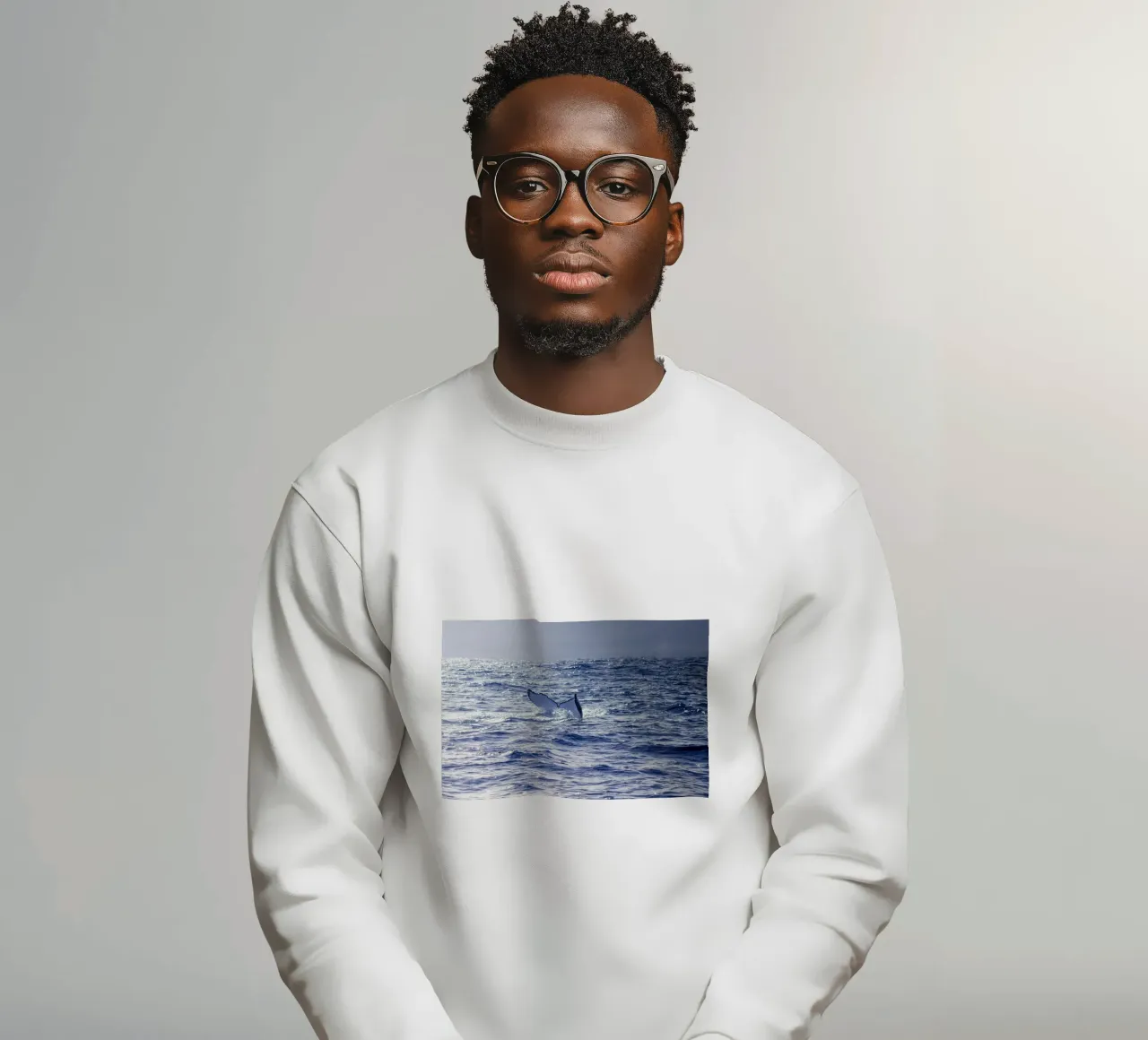 L'immersione delle balene 3 felpa da Léa Lefebvre Photography