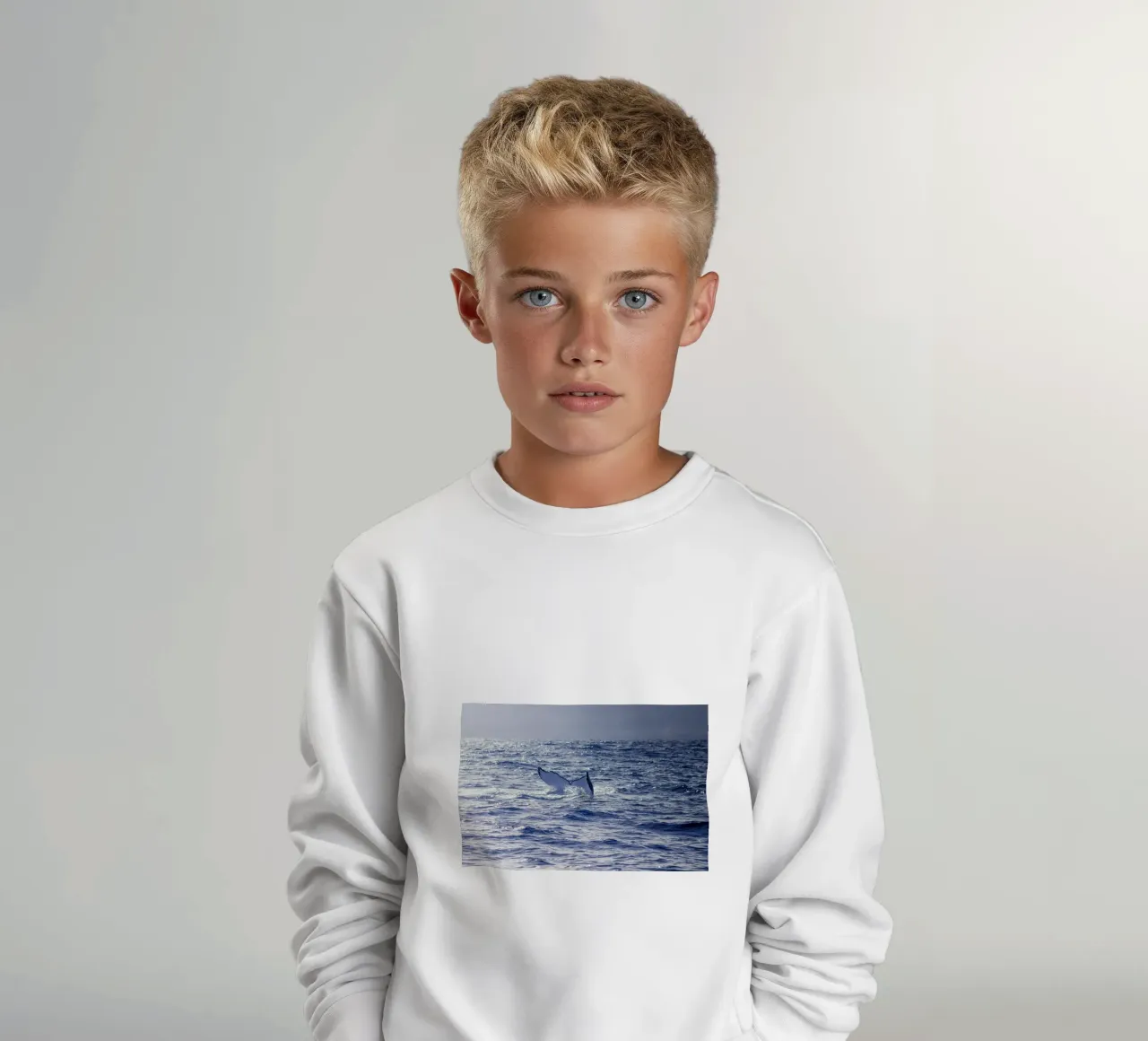 L'immersione delle balene 3 felpa bambino da Léa Lefebvre Photography
