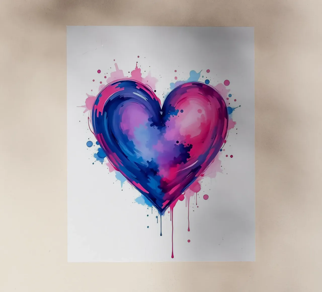 cuore_blu_rosa_viola_3 pellicola backlit da Pink- und LoveArt by LK