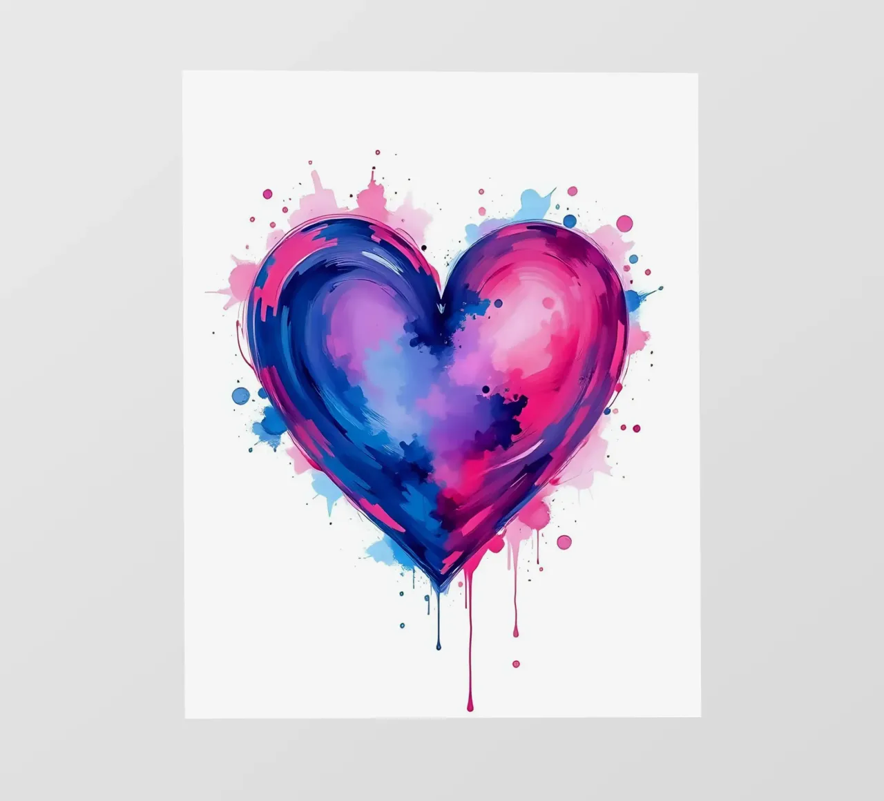 cuore_blu_rosa_viola_3 pellicola backlit da Pink- und LoveArt by LK