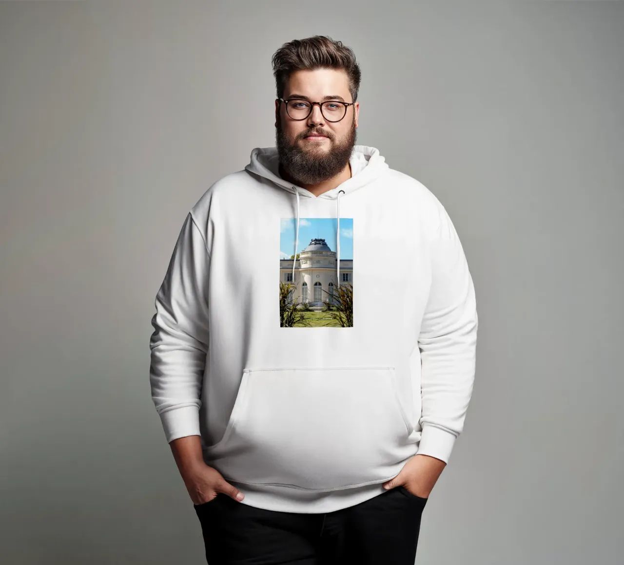 Parc Bagatelle felpa con cappuccio da Léa Lefebvre Photography