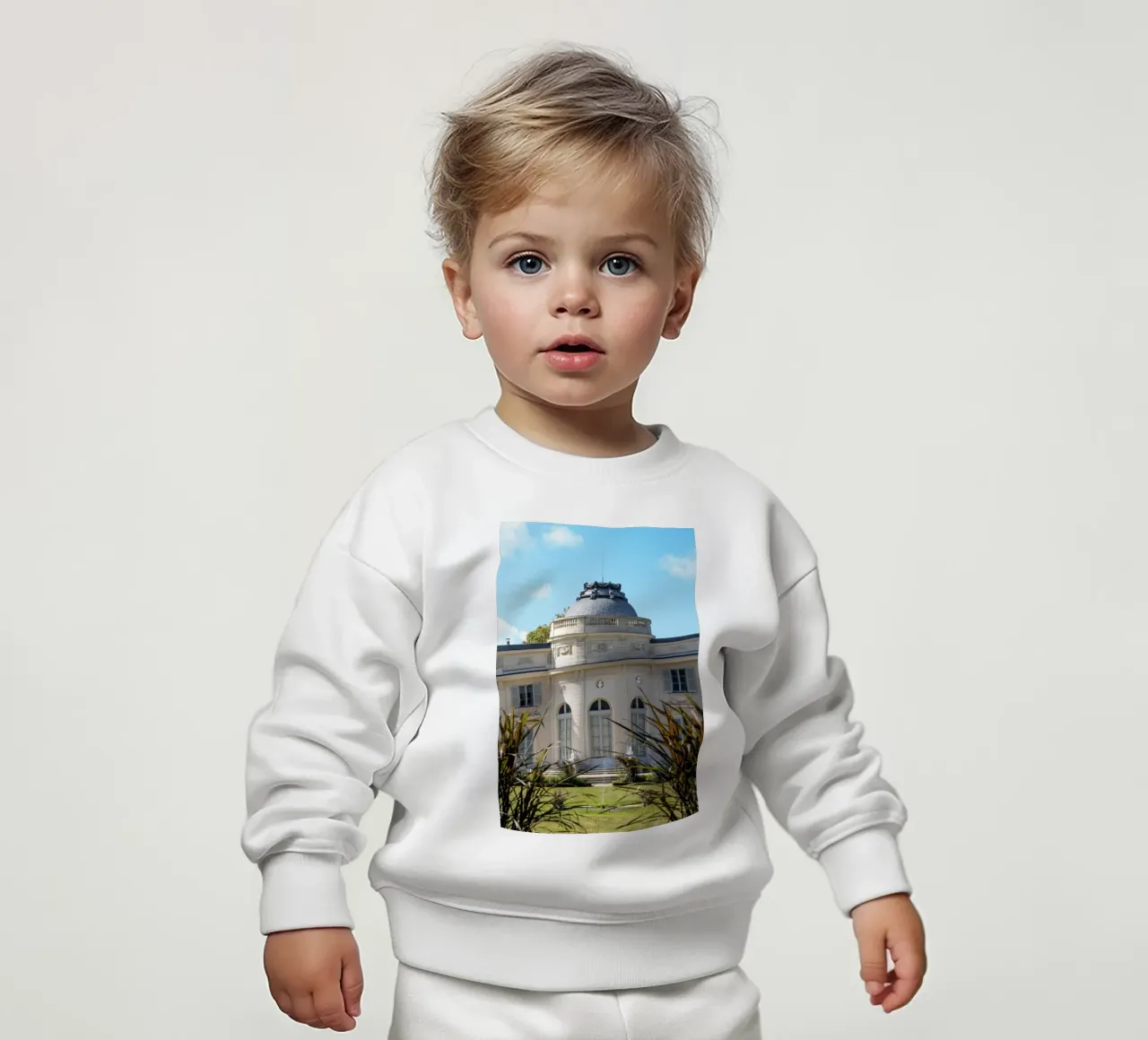 Parc Bagatelle baby sweatshirt by Léa Lefebvre Photography