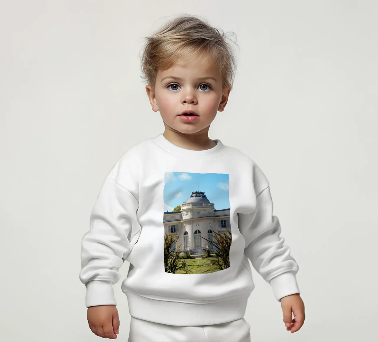 Parc Bagatelle sudadera de bebé de Léa Lefebvre Photography