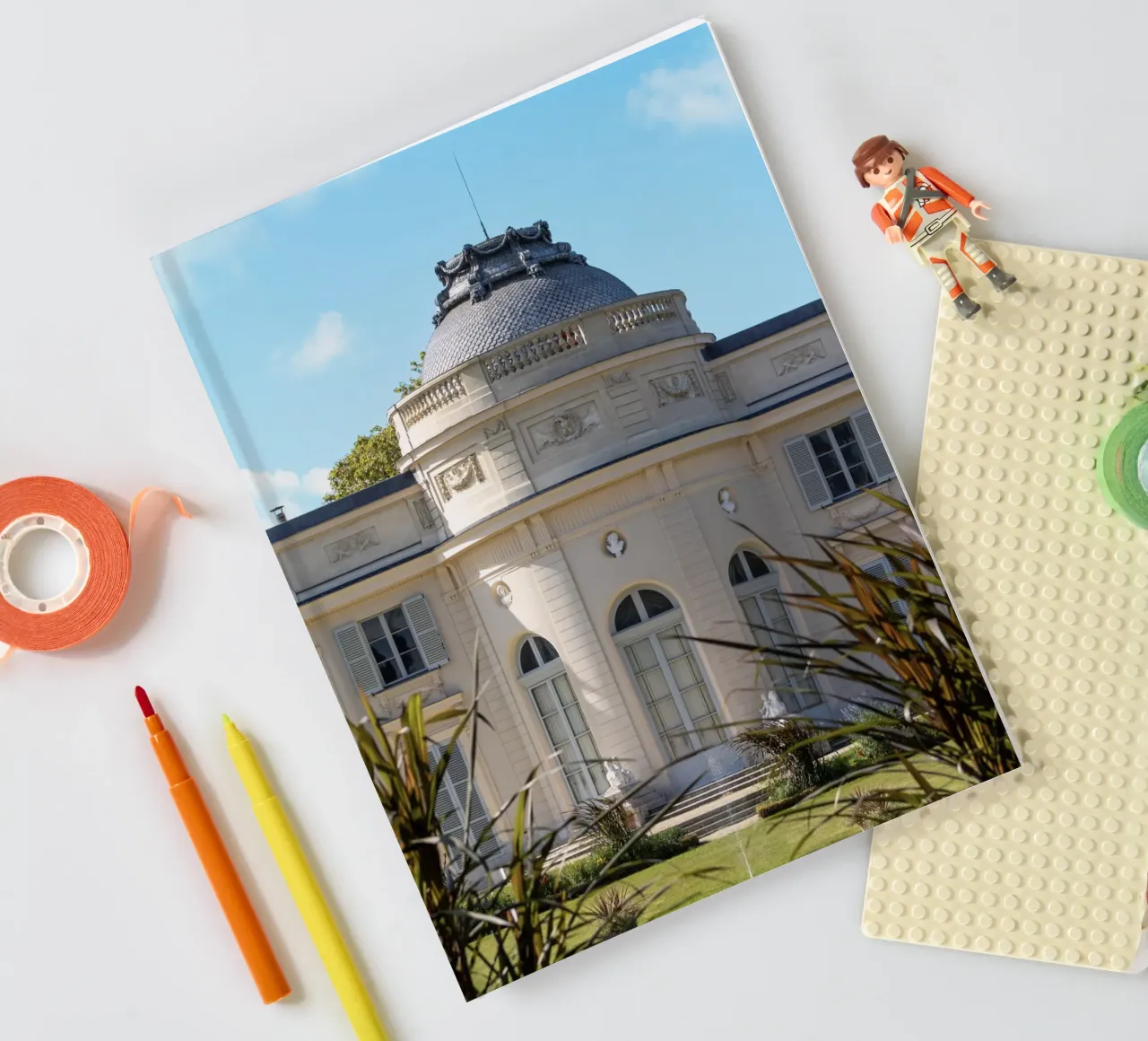 Parc Bagatelle notebook by Léa Lefebvre Photography