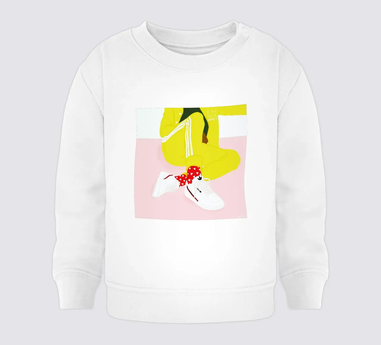 If You Like It sweat pour bébé de Céleste Wallaert