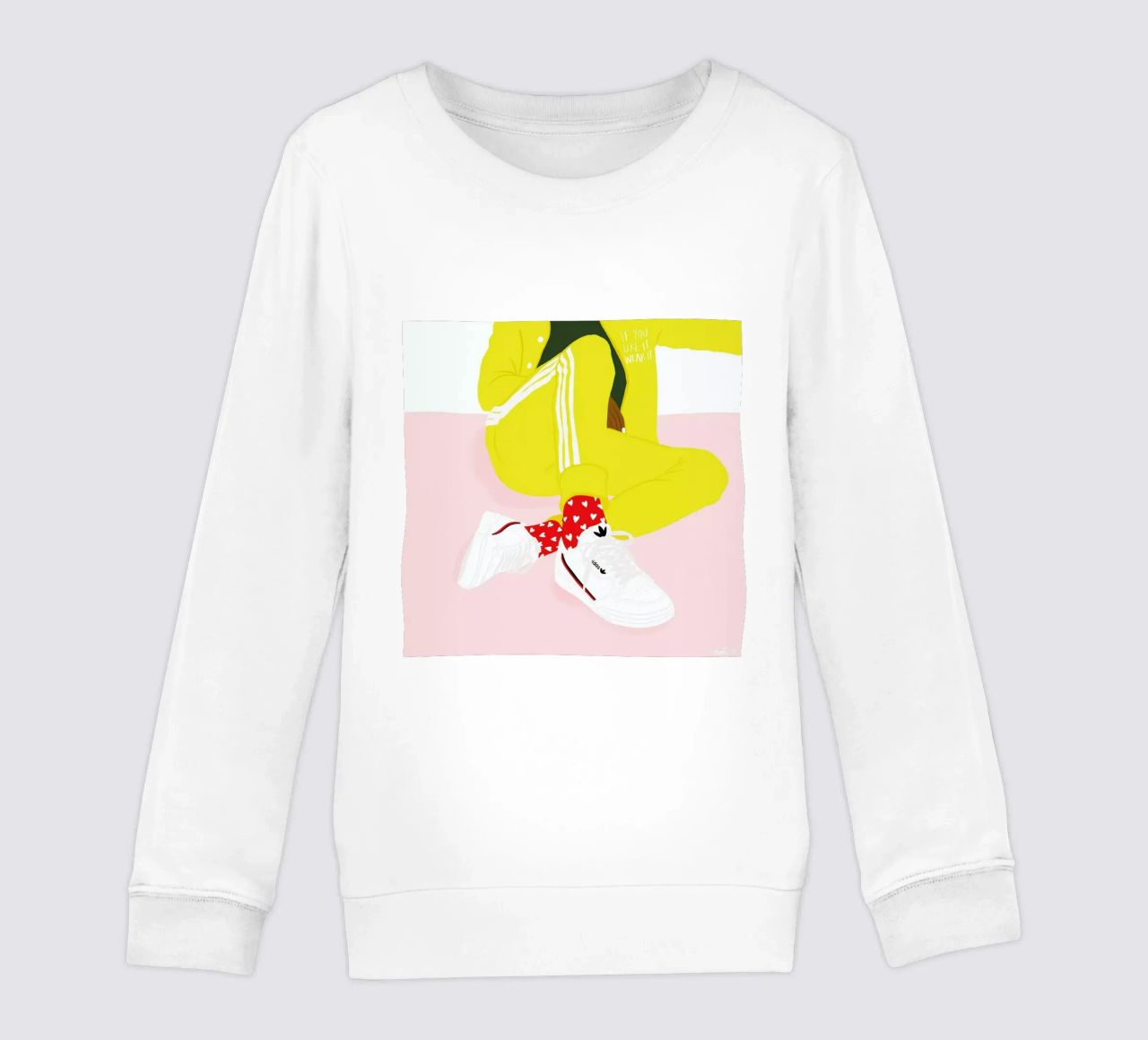 If You Like It felpa bambino da Céleste Wallaert