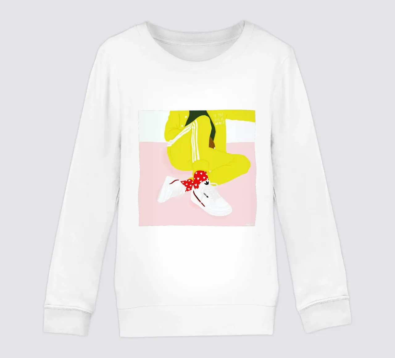 If You Like It felpa bambino da Céleste Wallaert