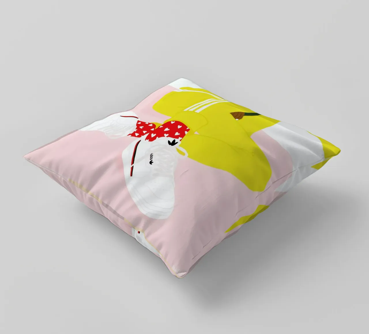 If You Like It decorative cushion by Céleste Wallaert