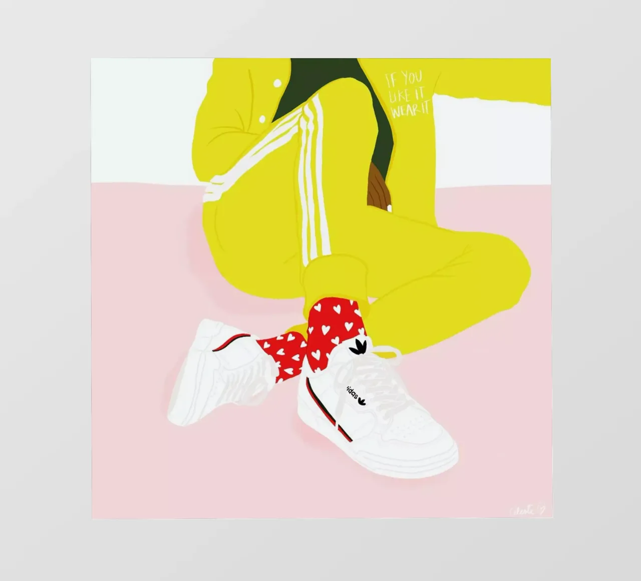 If You Like It pellicola backlit da Céleste Wallaert