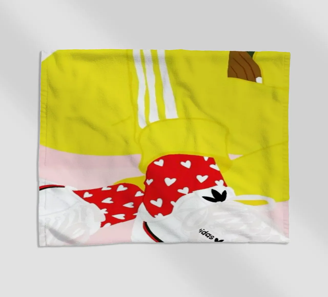 If You Like It beach towel by Céleste Wallaert