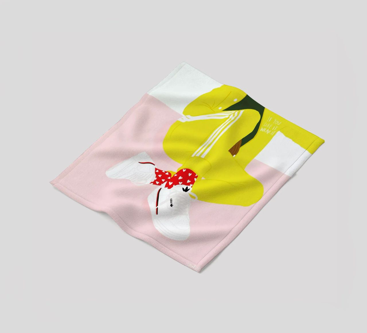 If You Like It coperta in pile da Céleste Wallaert