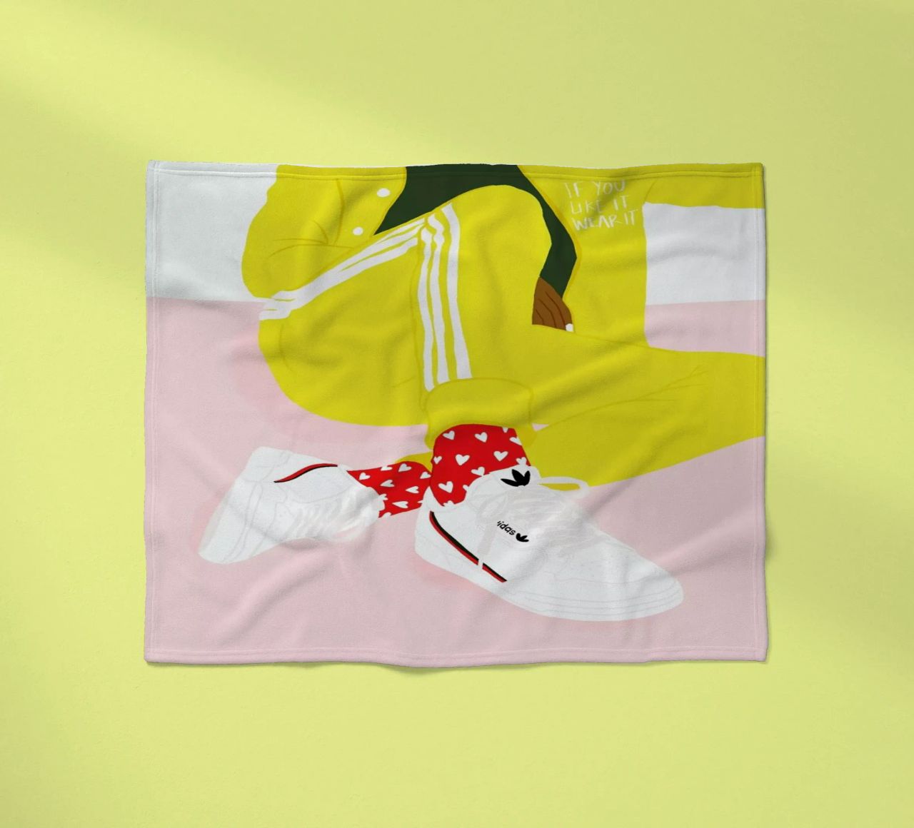 If You Like It coperta in pile da Céleste Wallaert