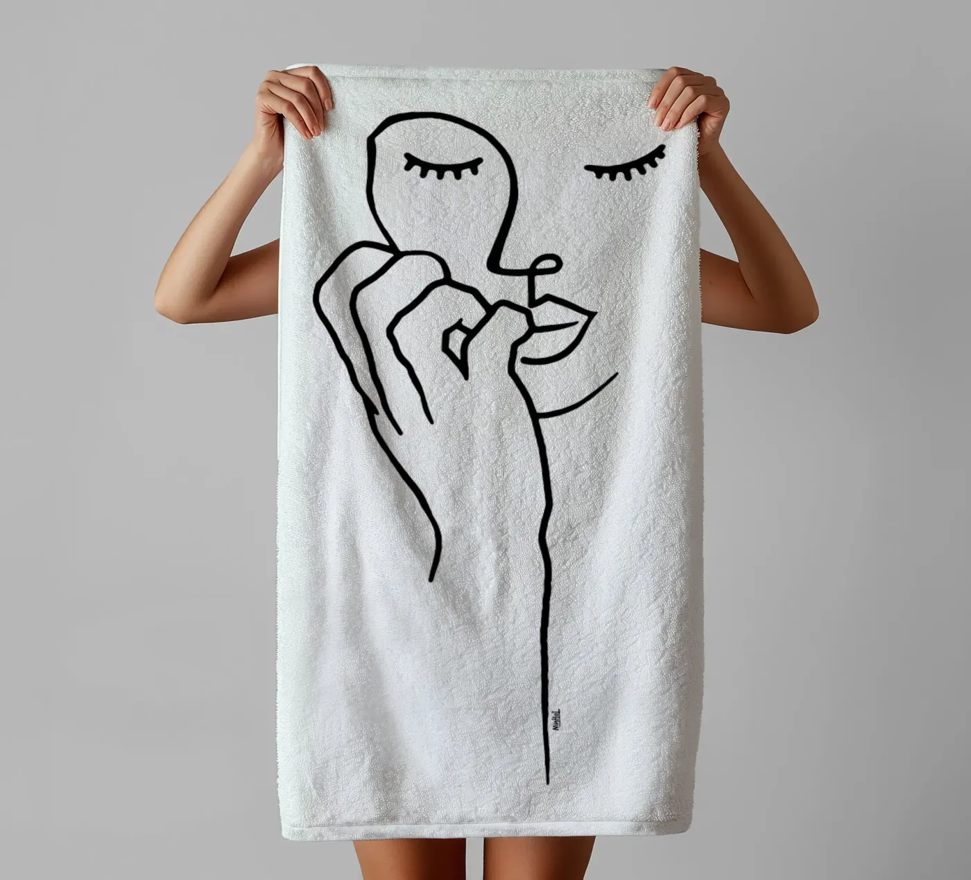 Intimate badhanddoek van Ninhol