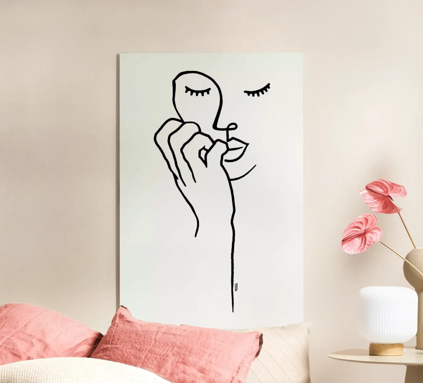 Intimate acryl van Ninhol