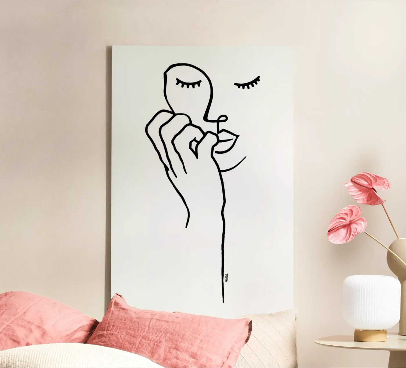 Intimate canvas van Ninhol