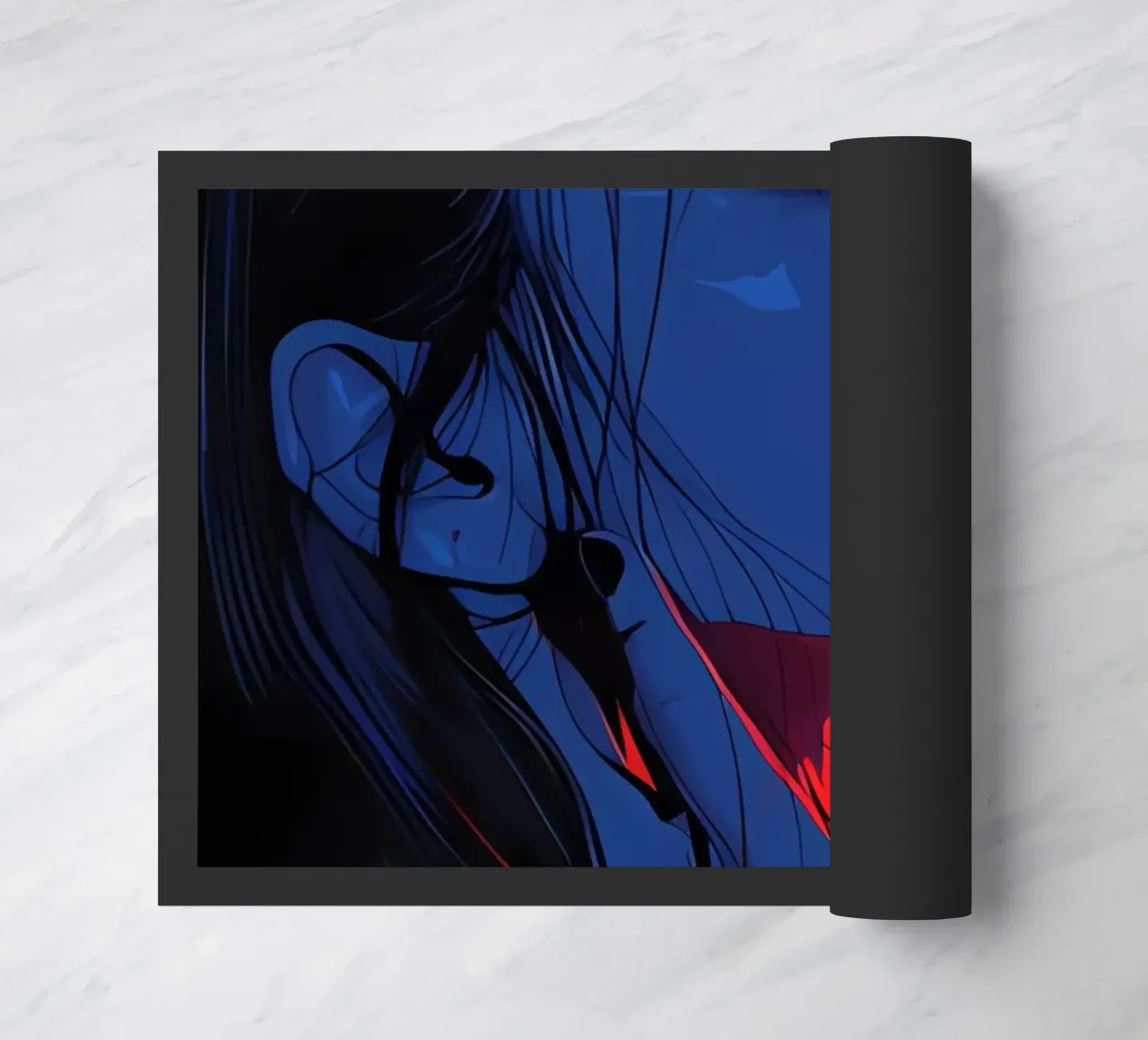 Minimalist Art Poster 592 doormat by ahmiaLodri