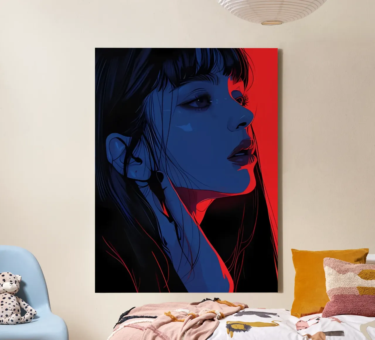 Minimalist Art Poster 592 canvas by ahmiaLodri