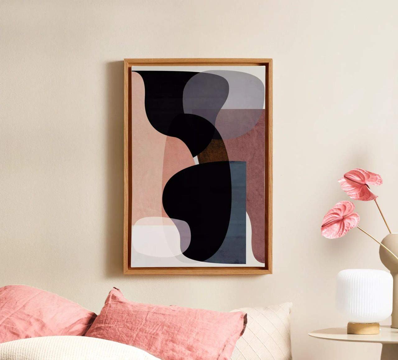Graphic 193 Leinwand von Mareike Böhmer