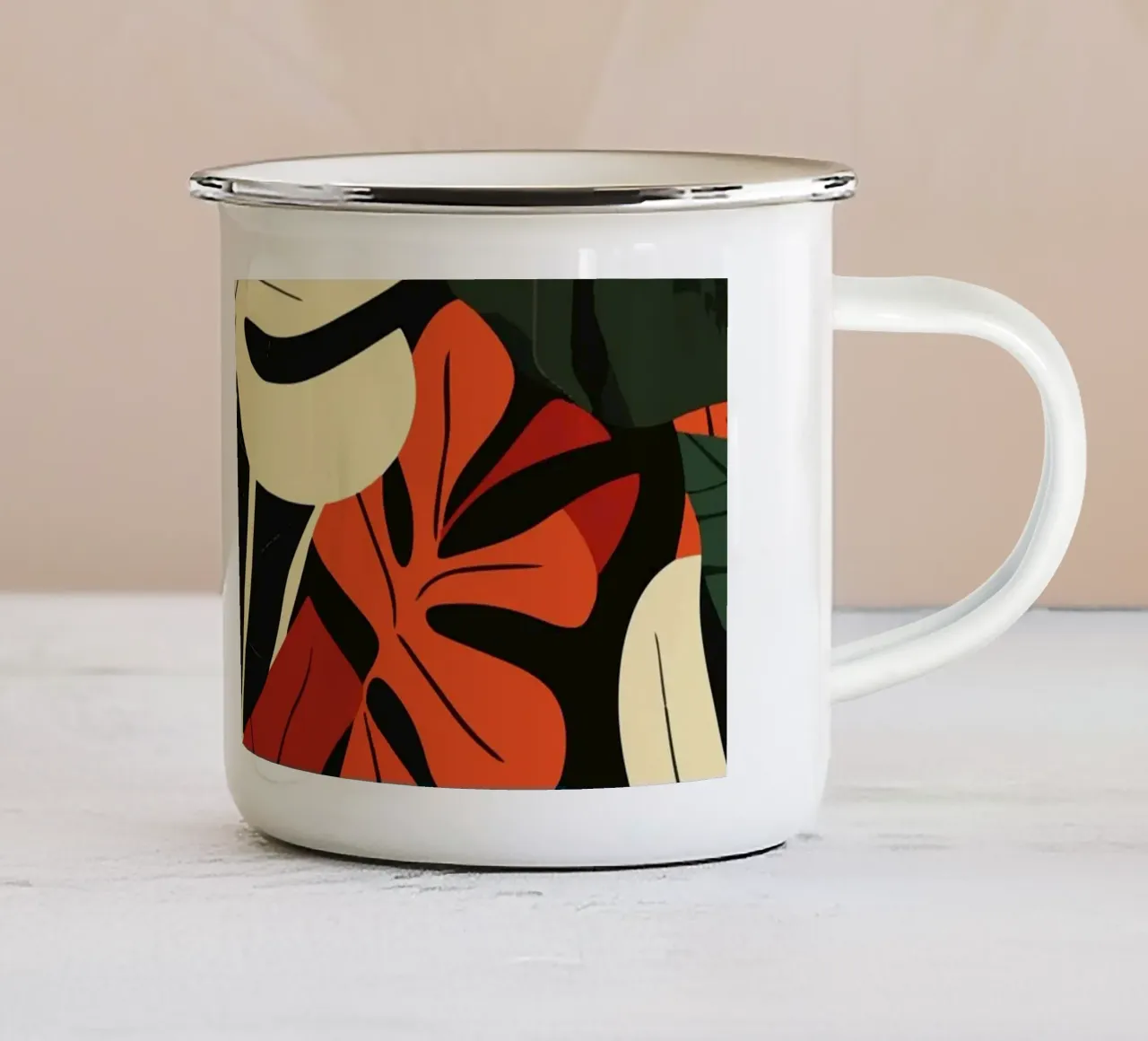 Vida tropical taza de esmalte de LaylaOzHome
