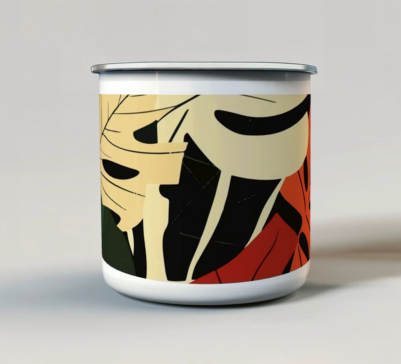 Vivere tropicale tazza in smalto da LaylaOzHome