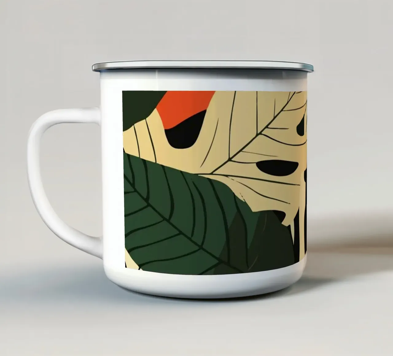 Vida tropical taza de esmalte de LaylaOzHome