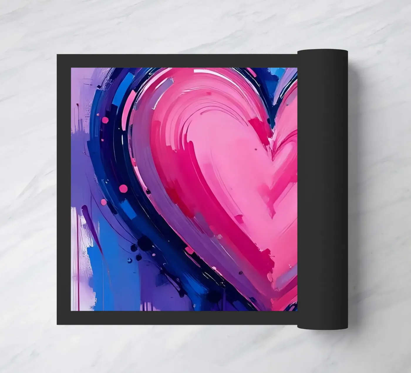 cuore_blu_rosa_viola_5 zerbino da Pink- und LoveArt by LK