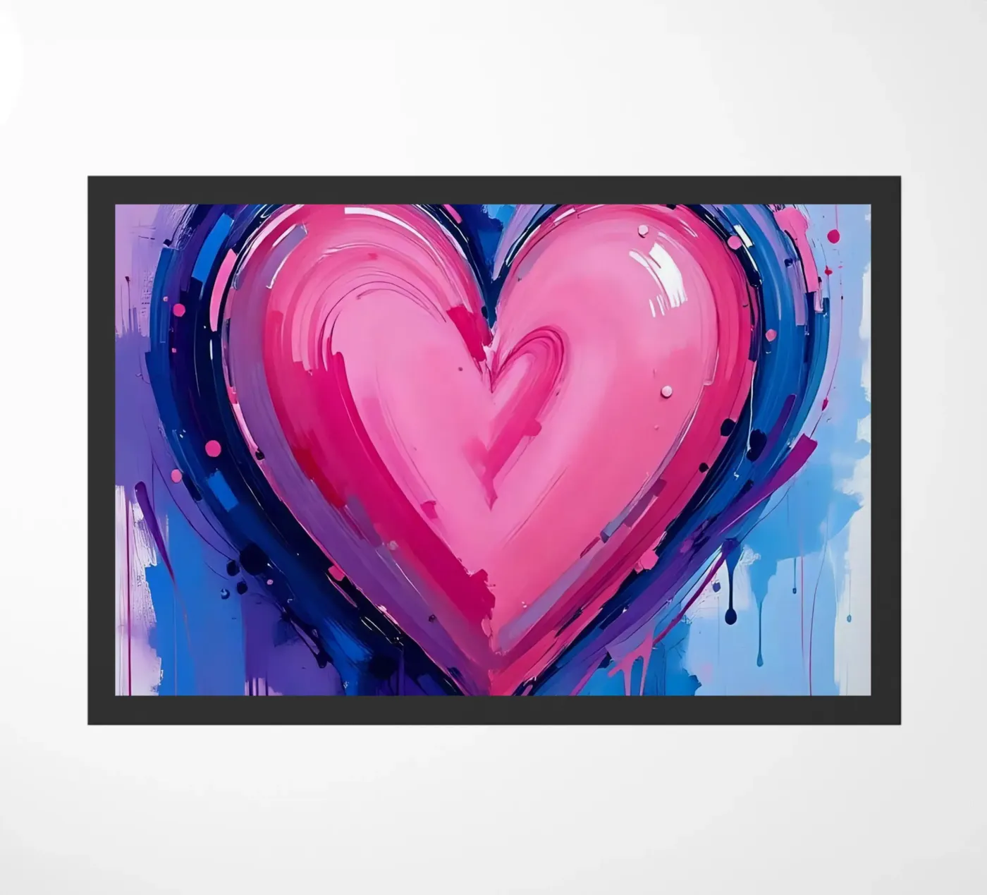 cuore_blu_rosa_viola_5 zerbino da Pink- und LoveArt by LK