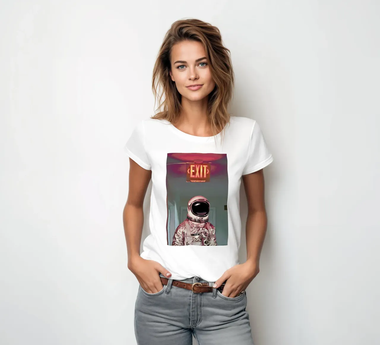 Exit Frauen T-Shirt von Scott Listfield