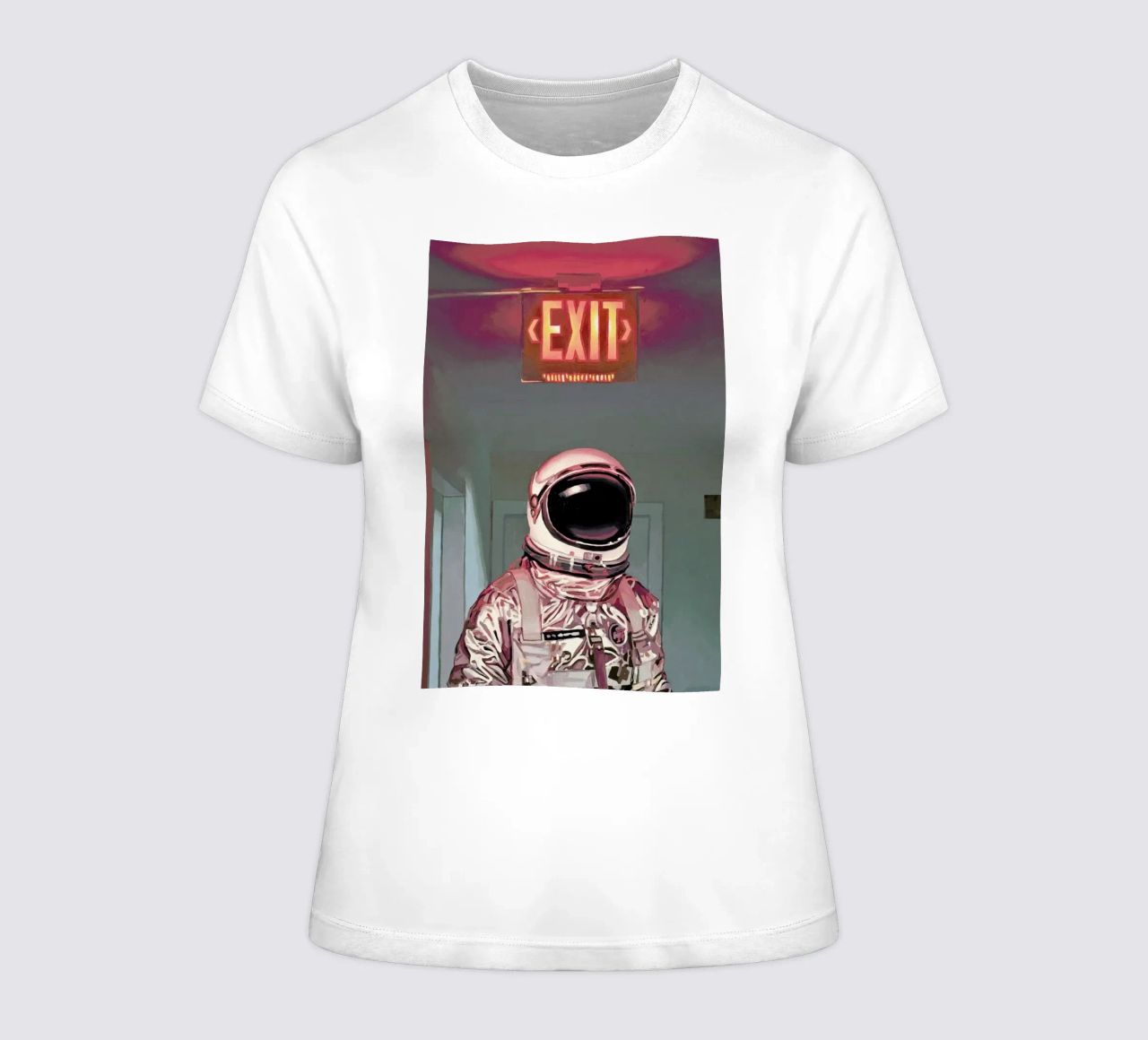 Exit t-shirt da donna da Scott Listfield