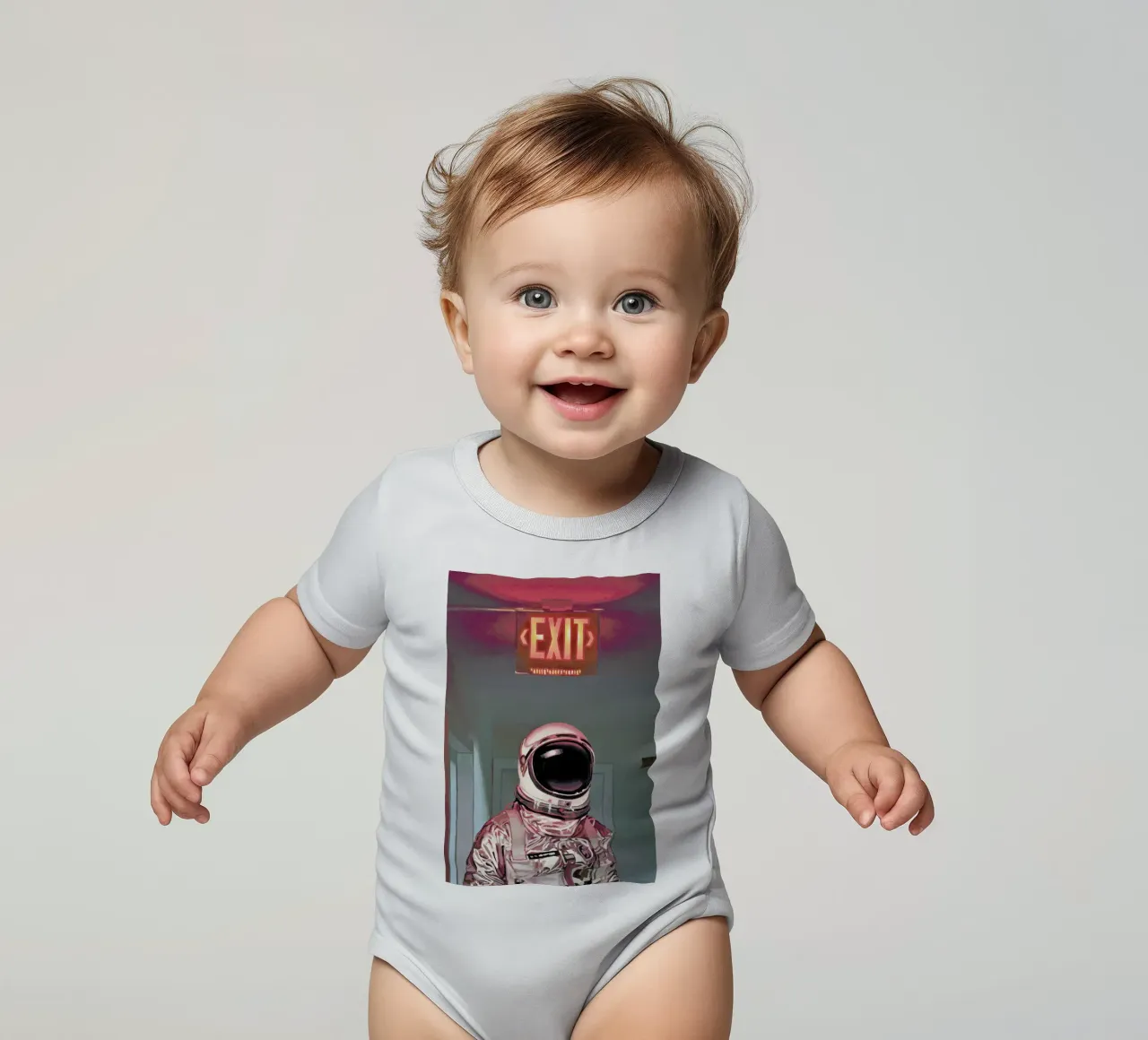 Exit Kurzarm Babybody von Scott Listfield