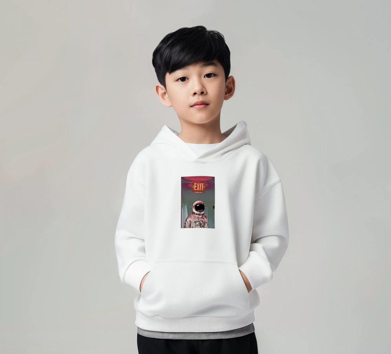 Exit felpa bambino con cappuccio da Scott Listfield