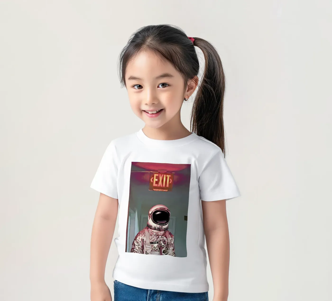 Exit kinder t-shirt van Scott Listfield