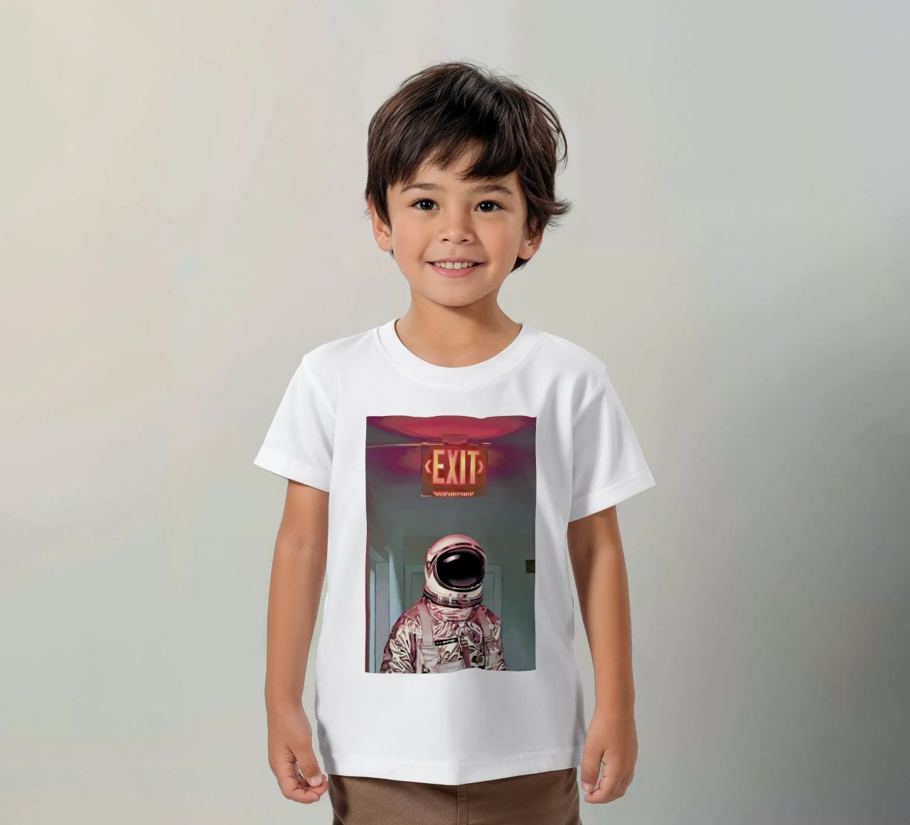 Exit t-shirt bambini da Scott Listfield