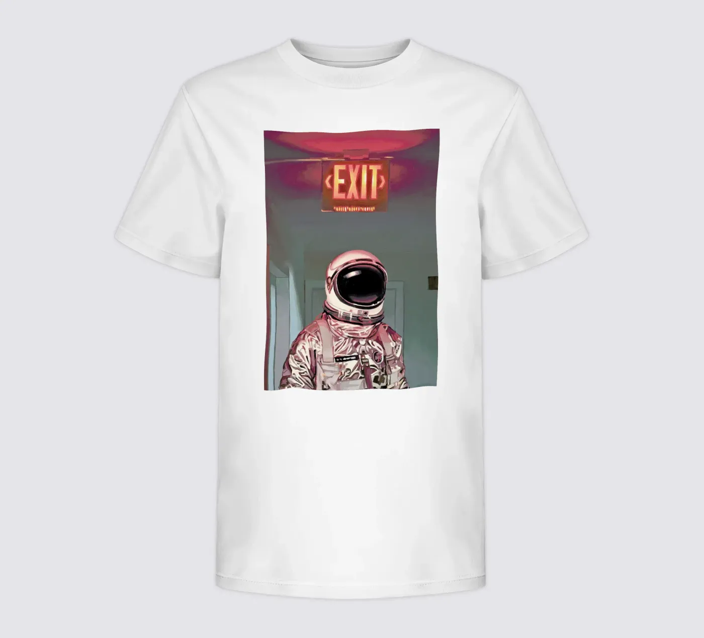 Exit kinder t-shirt van Scott Listfield