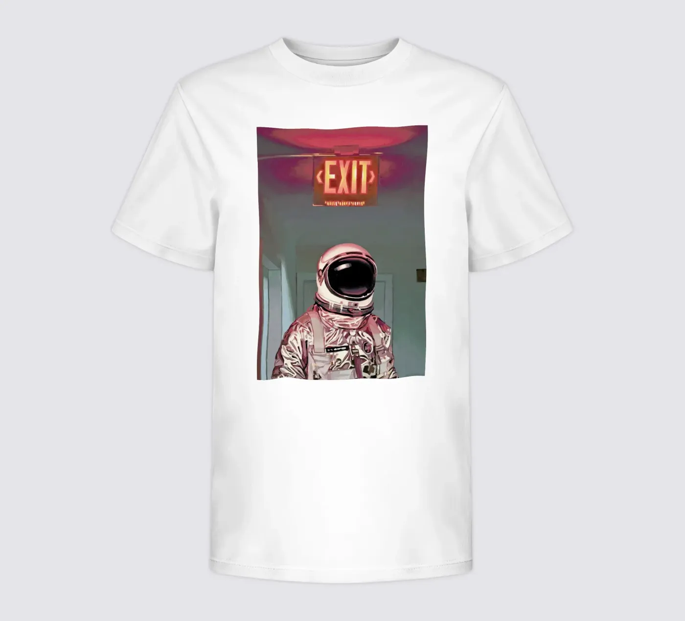 Exit kinder t-shirt van Scott Listfield