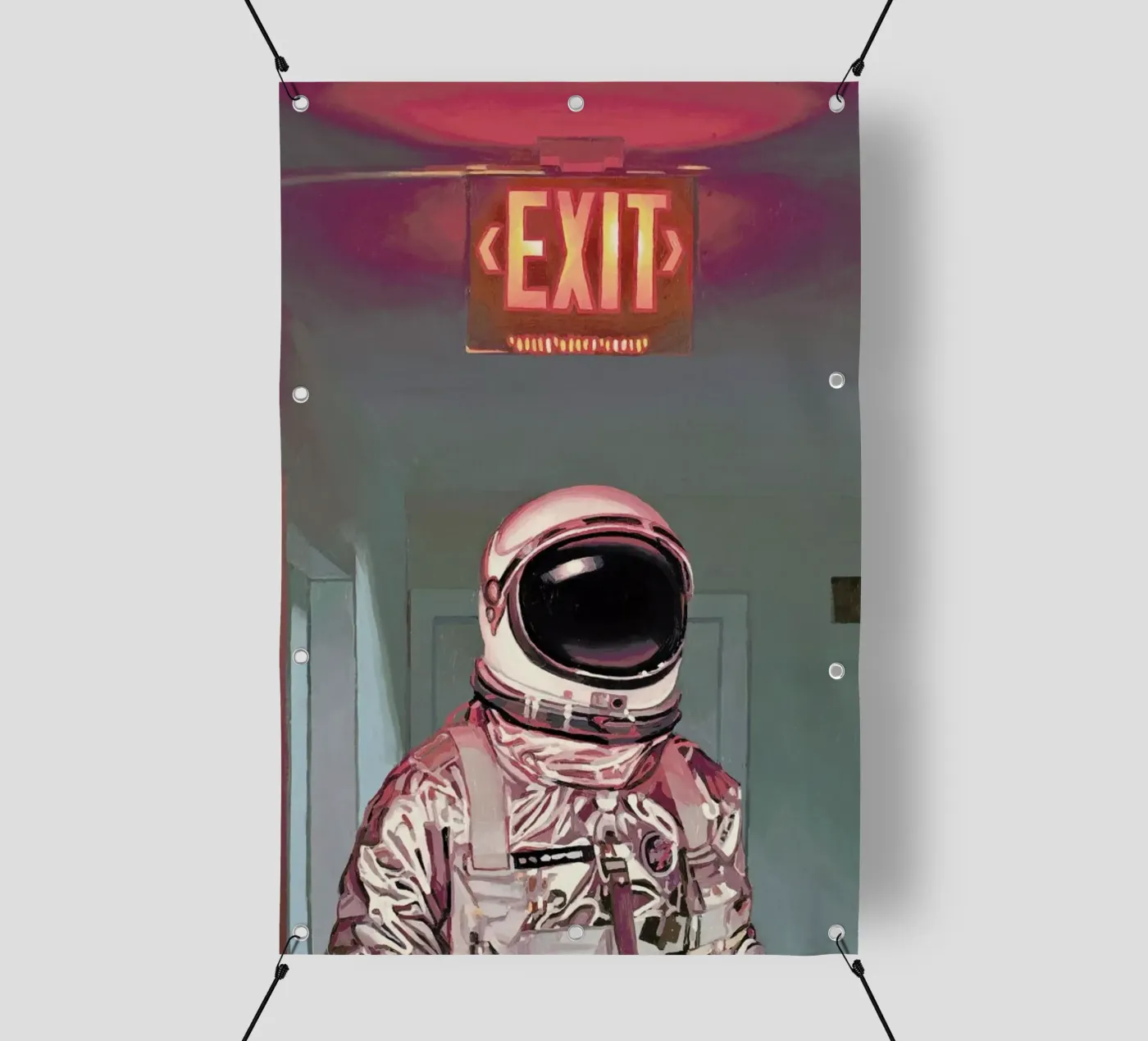 Exit telo in pvc da Scott Listfield